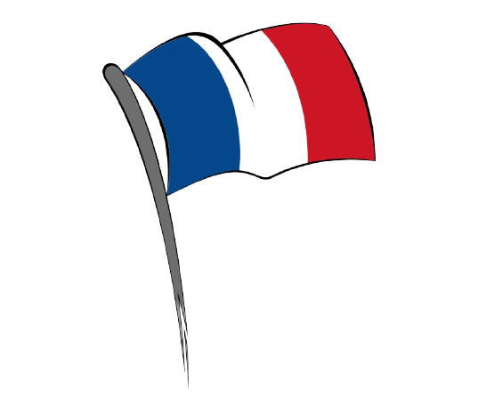 Logo de la france illustrant la valeur local